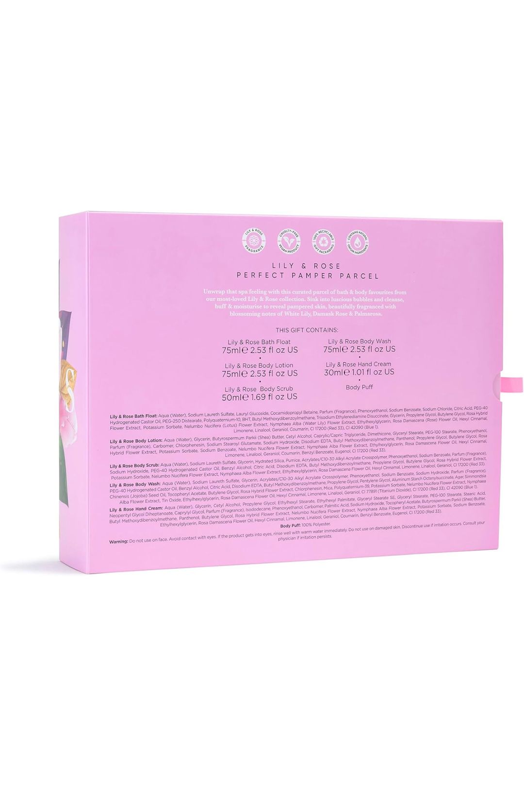 Sanctuary Spa Lily & Rose Perfect Pamper Parcel Multi image 6