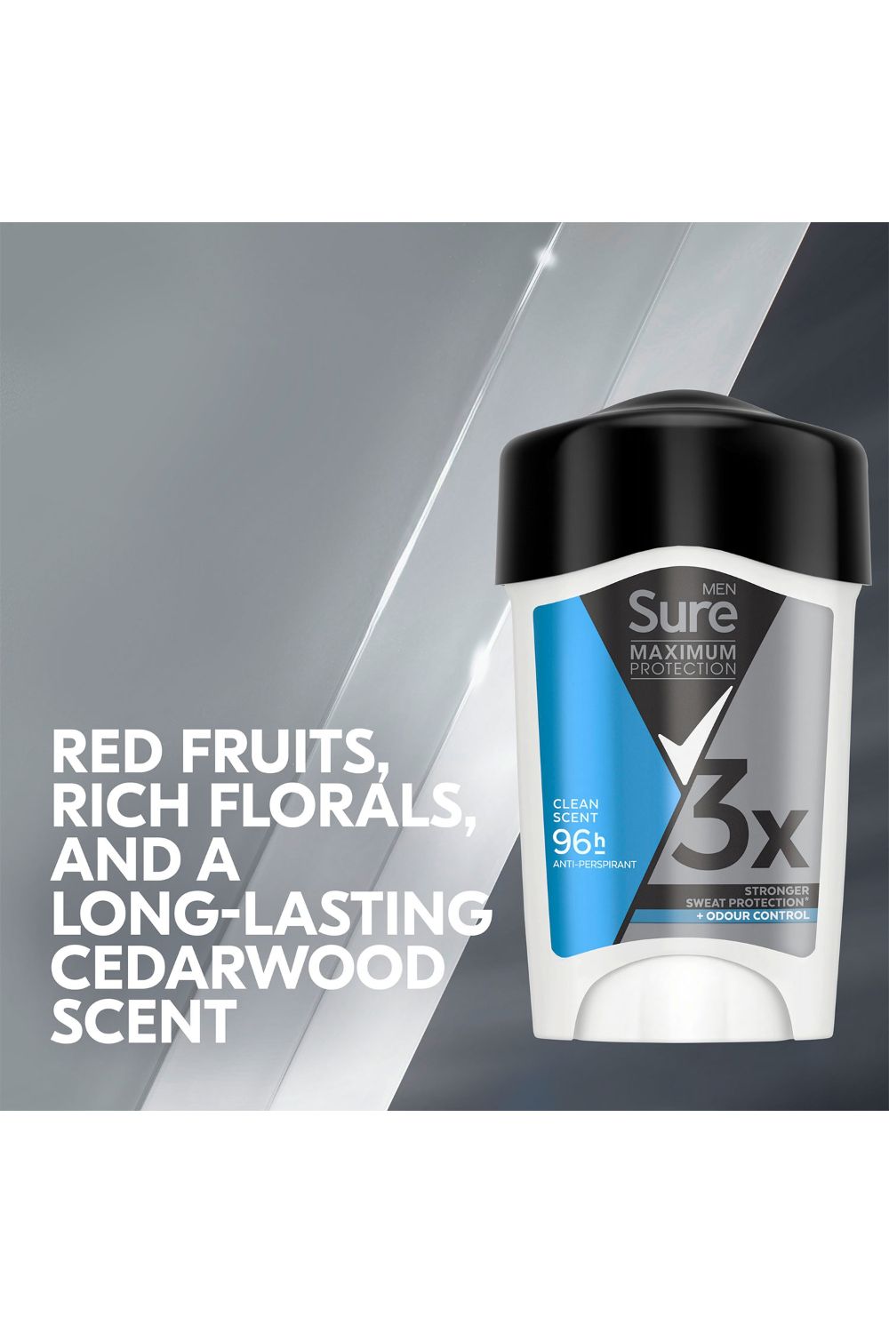 Sure Men Clean Scent or Sports Active 'Deodorant' Stick, 6x45ml image 5