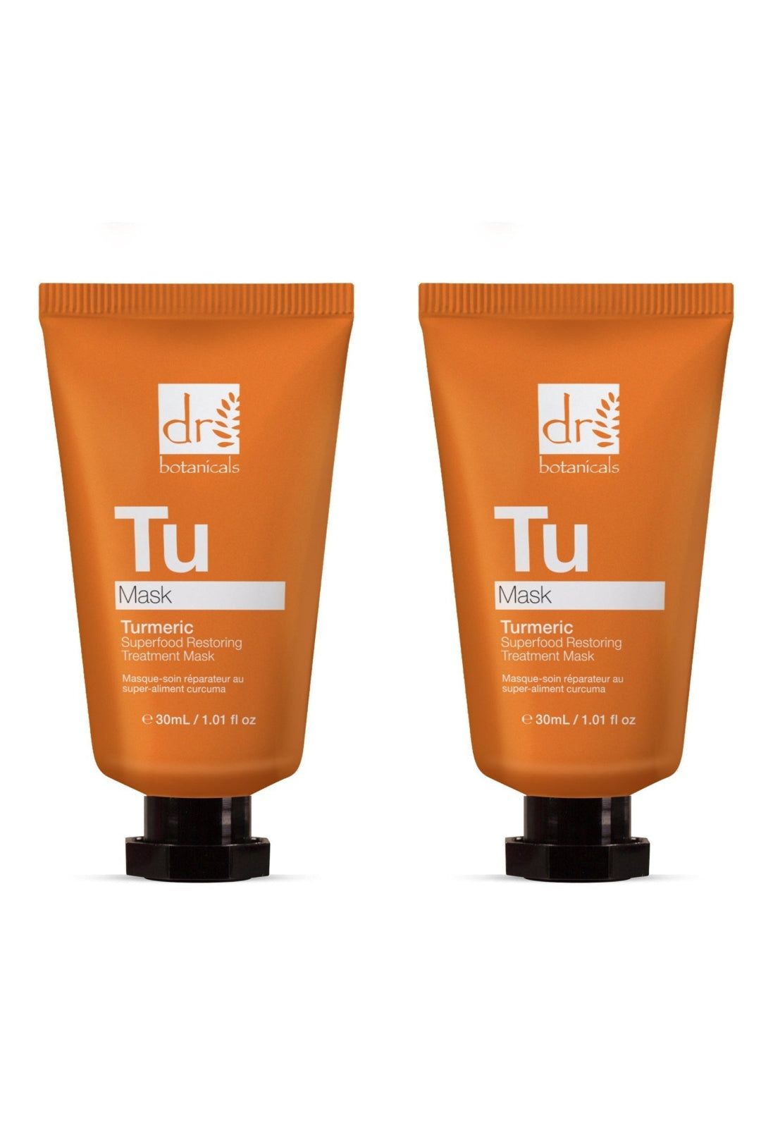Dr. Botanicals Turmeric Restoring Treatment Mask 30ml x 2 Duo Set image 1