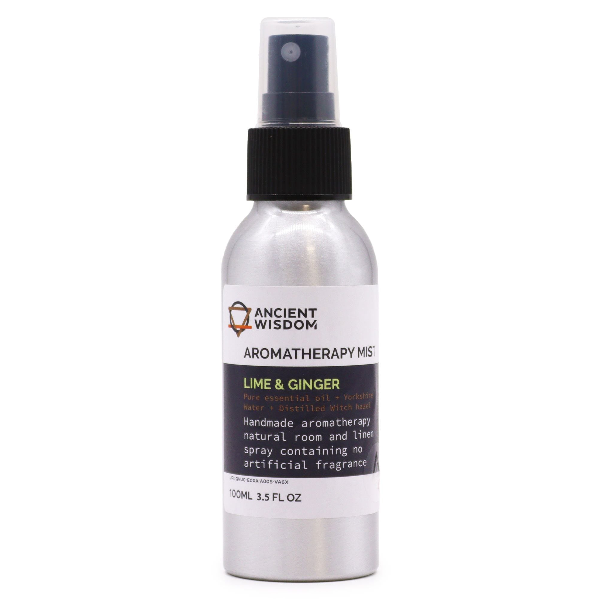 KDMD 100ml Essential Oil Mist - Lime & Ginger image 1