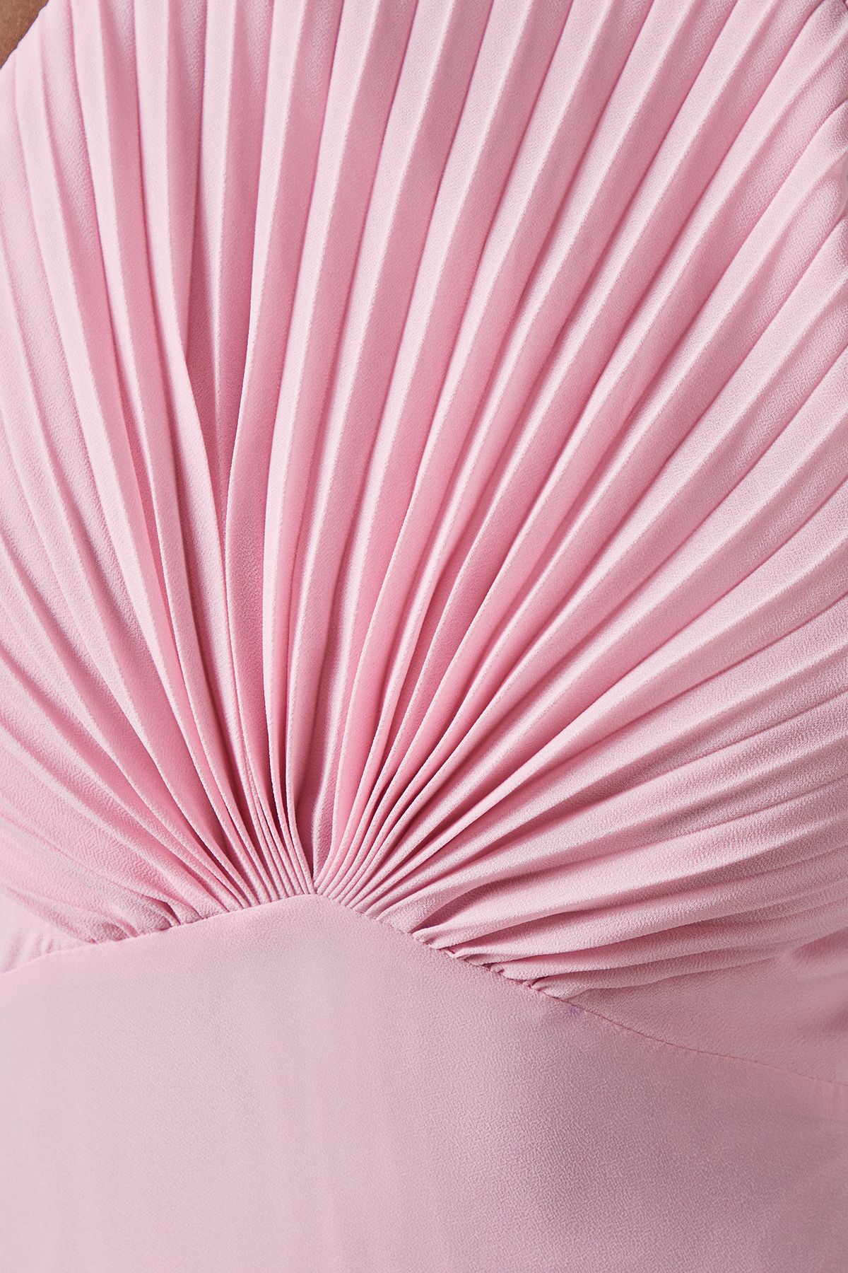 Coast Pleated Bodice Sleeveless Midi Dress Pink image 5