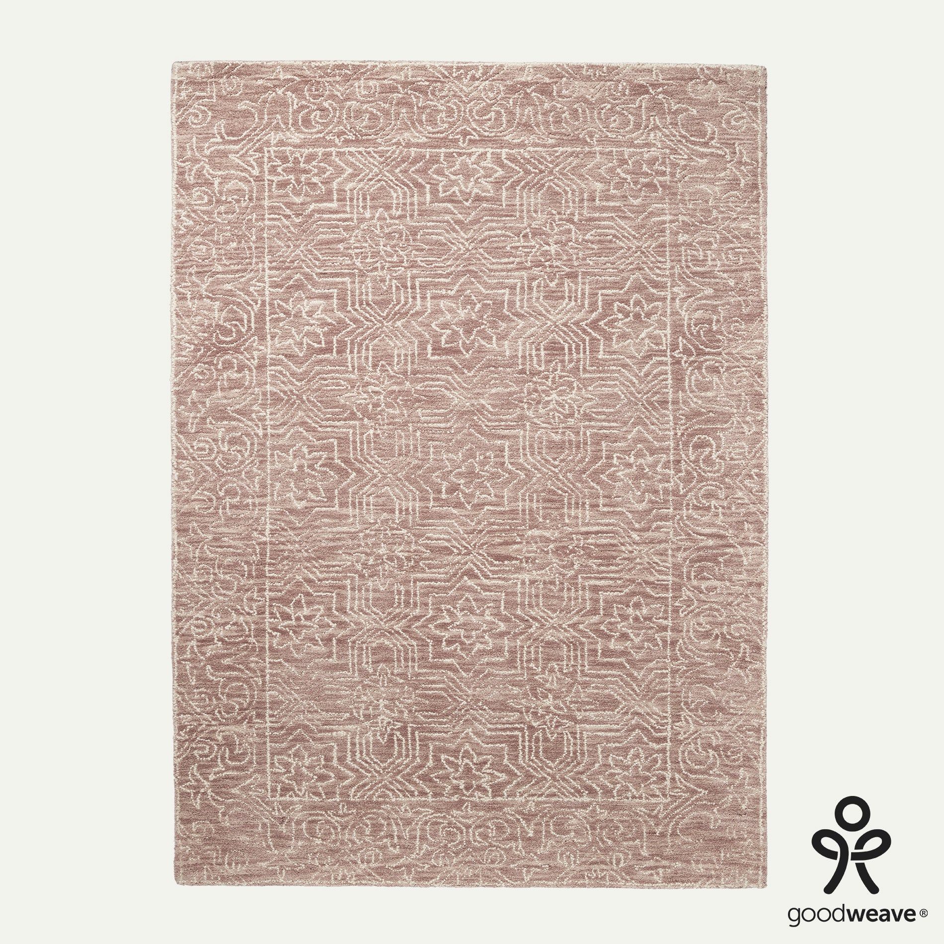 Industville Oare Hand Tufted Wool Rug  -  Rose image 5