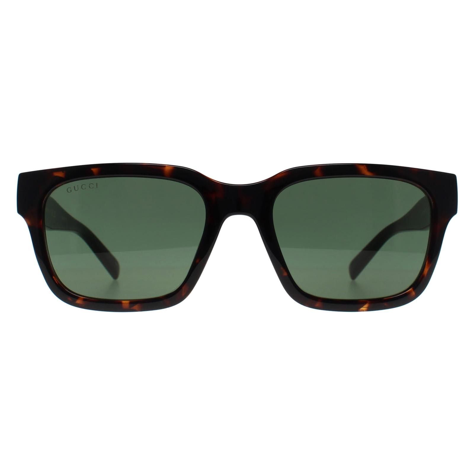 Gucci Square Dark Havana Green GG1857S image 1