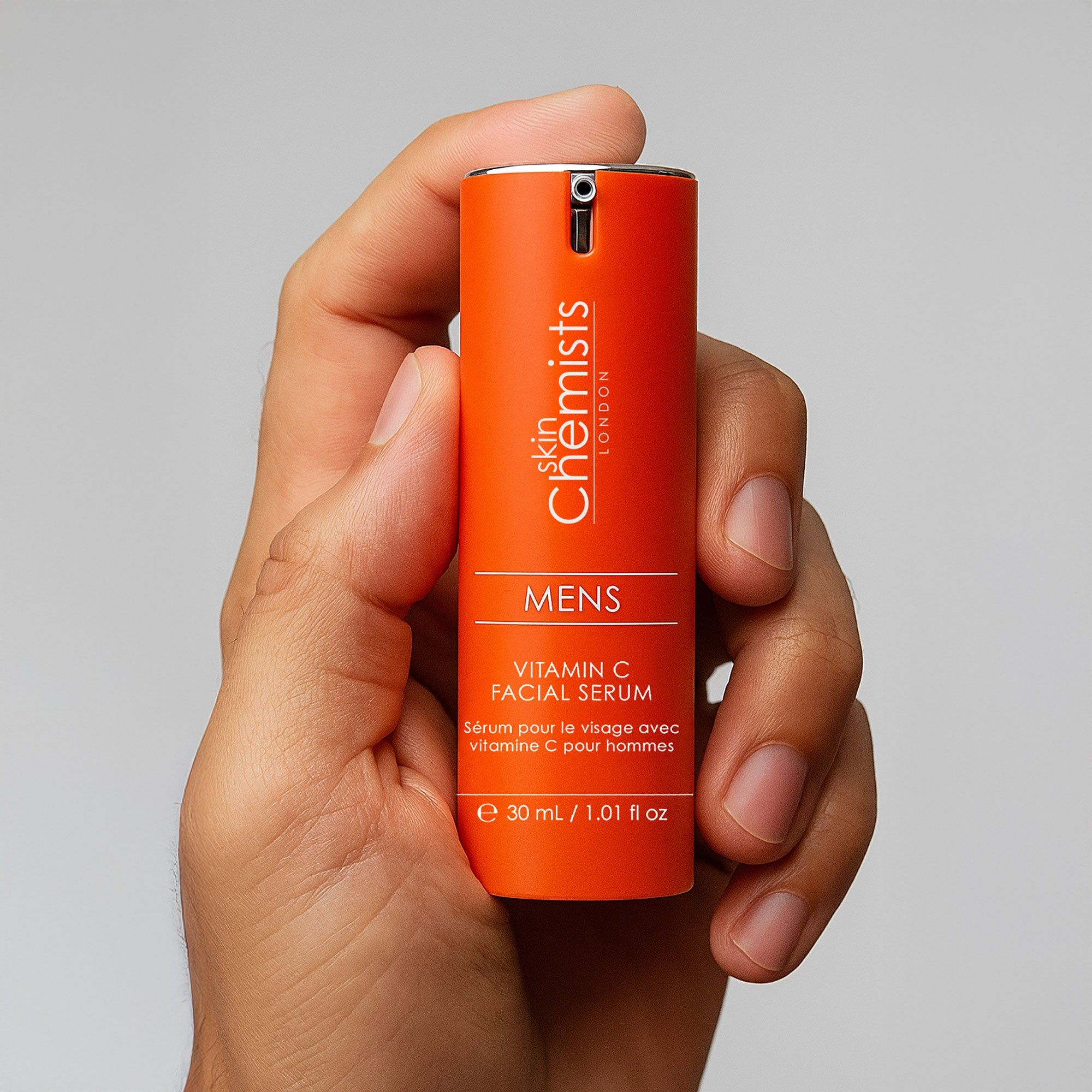 skinChemists professional Men's Vitamin C Facial Serum 30ml image 3