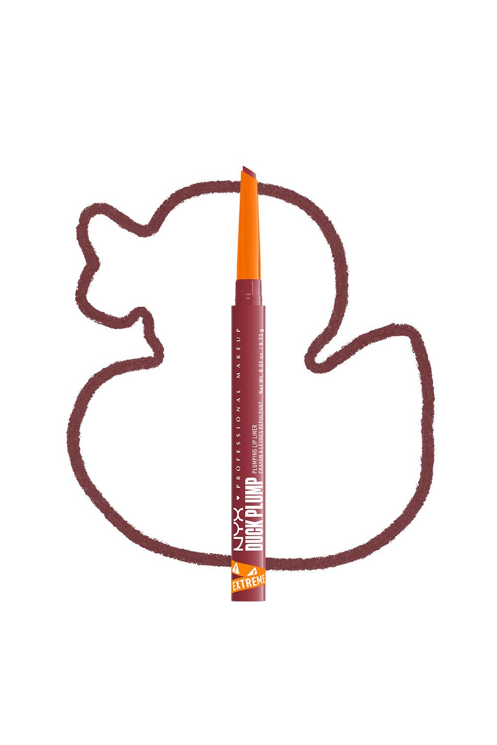 NYX Professional Makeup Duck Plump Plumping Lip Liner 0.33g Flirty Flip image 1