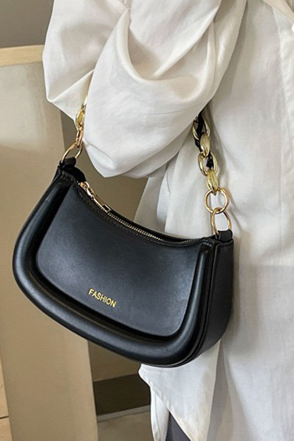 XY London 'Helina' Women's Small Handbag With Shoulder Strap and Chain Strap image 1