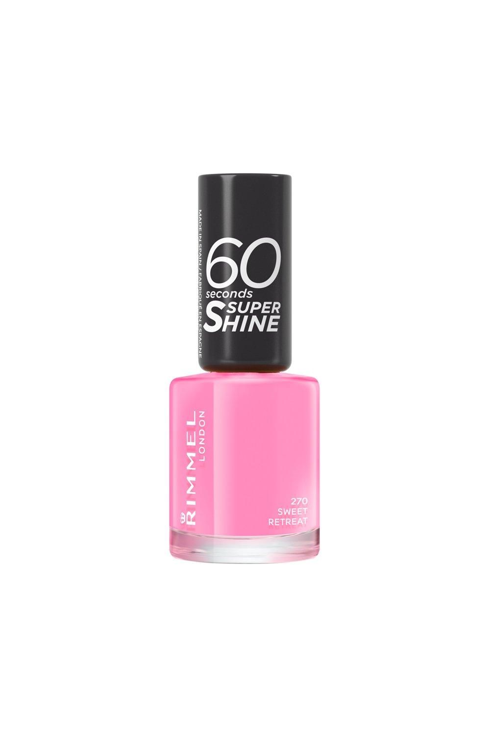 Rimmel London 60 Seconds Super Shine Nail Polish Sweet Retreat image 1