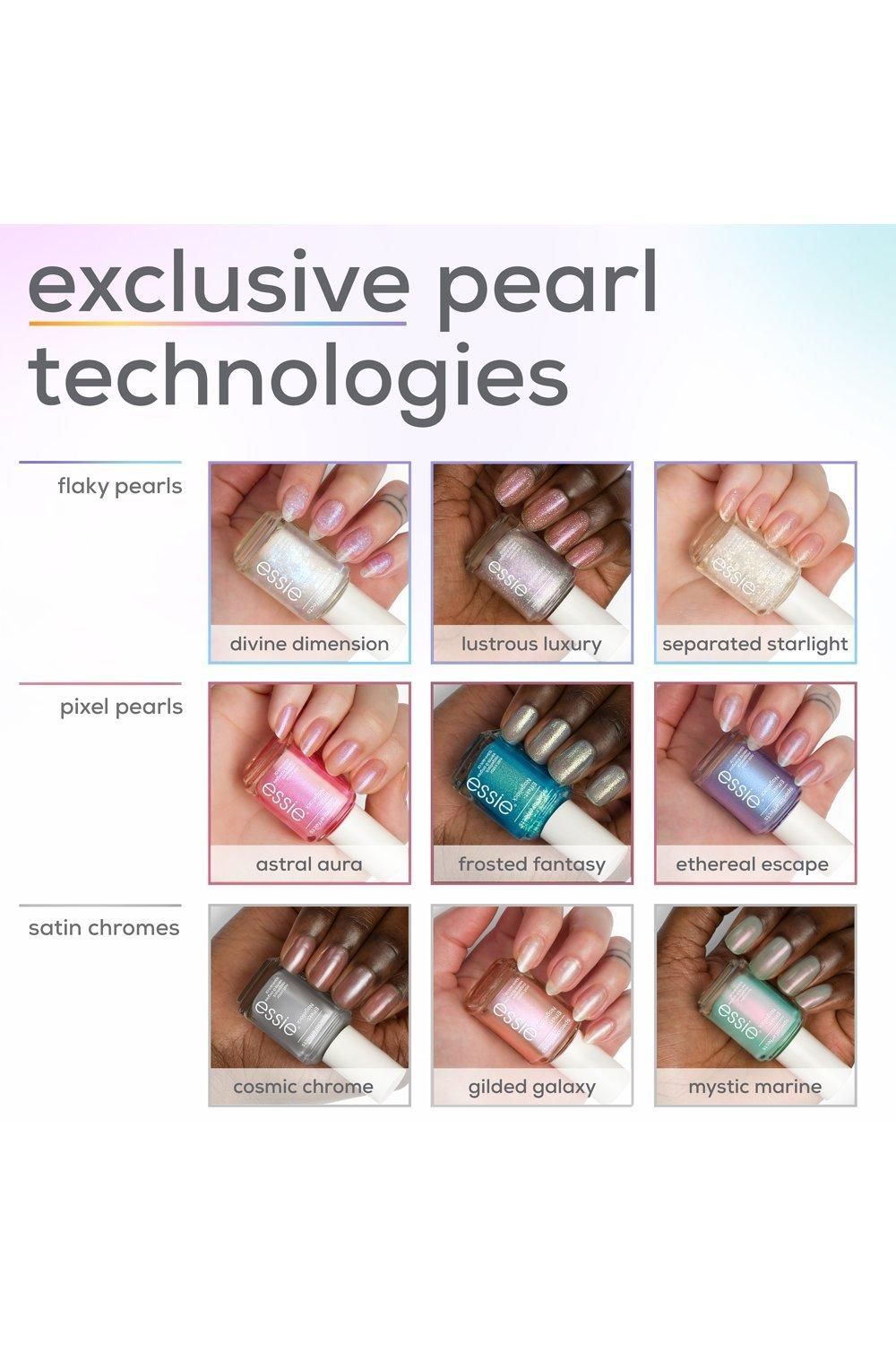 Essie Nail Art Studio Special Effects Nail Polish Topcoat Mystic Marine image 9