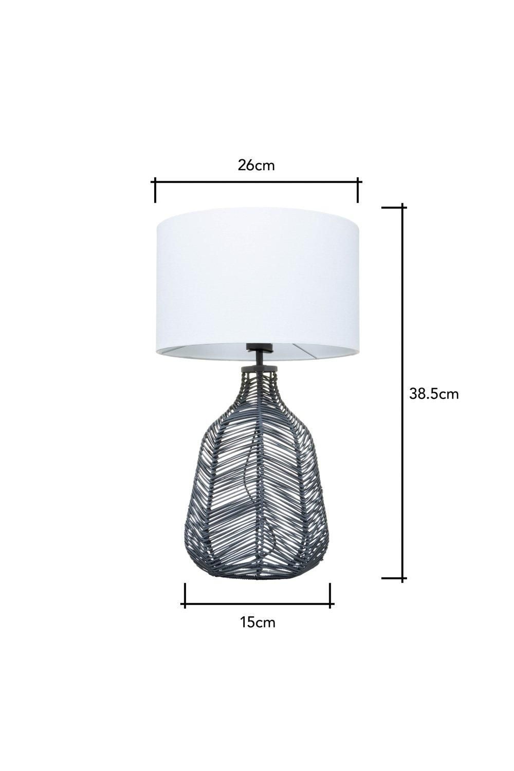 BHS Lighting Leo Table Lamp image 5