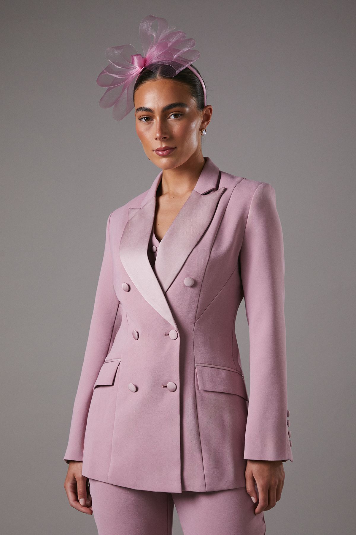 Coast Premium Double Breasted Blazer Mink image 1