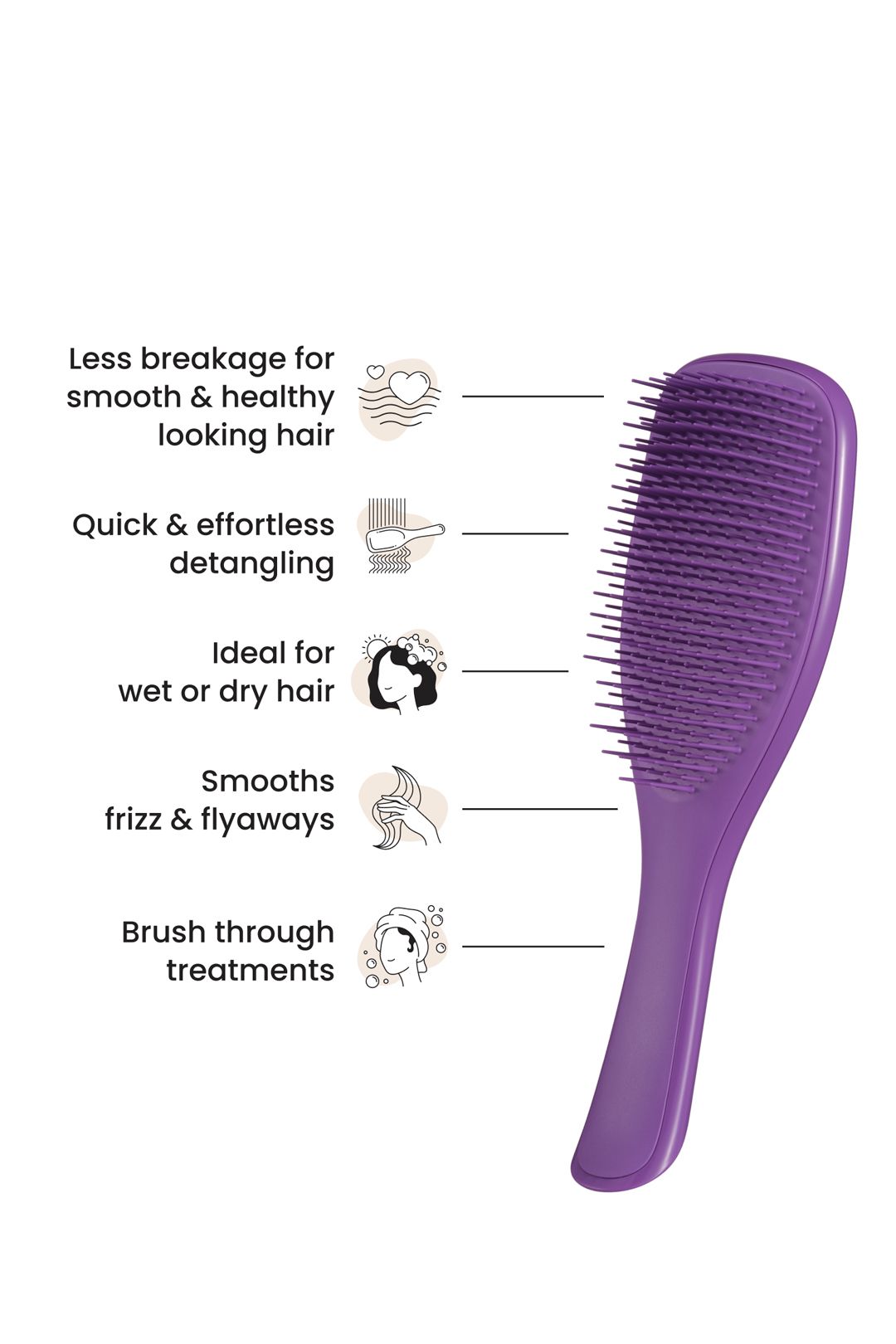 Tangle Teezer The Ultimate Detangler Fresh Purple Fresh Purple image 4