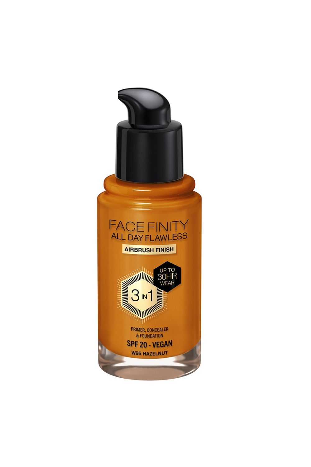 Max Factor Facefinity All Day Flawless 3 in 1 Vegan Foundation Hazlenut image 1