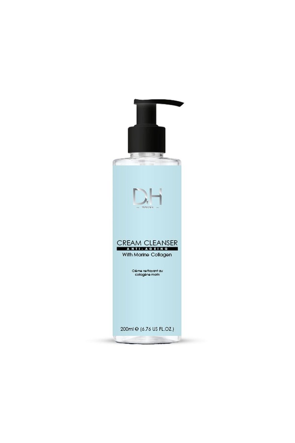 Dr H Cream Cleanser with Marine Collagen 200ml