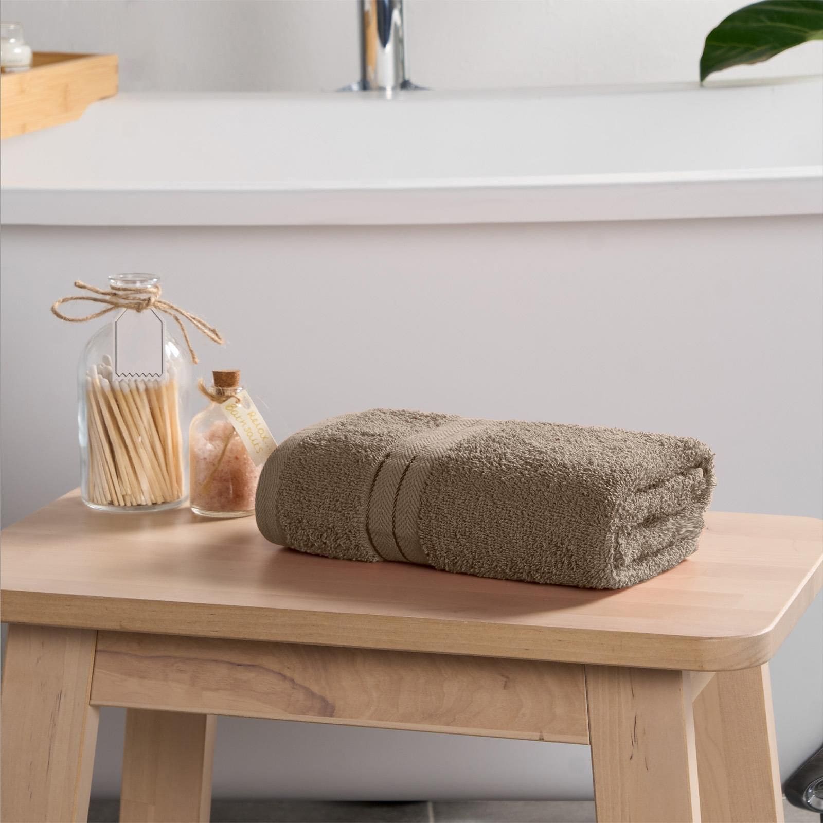 OHS Luxury Hand Towel 100% Cotton Bathroom image 3