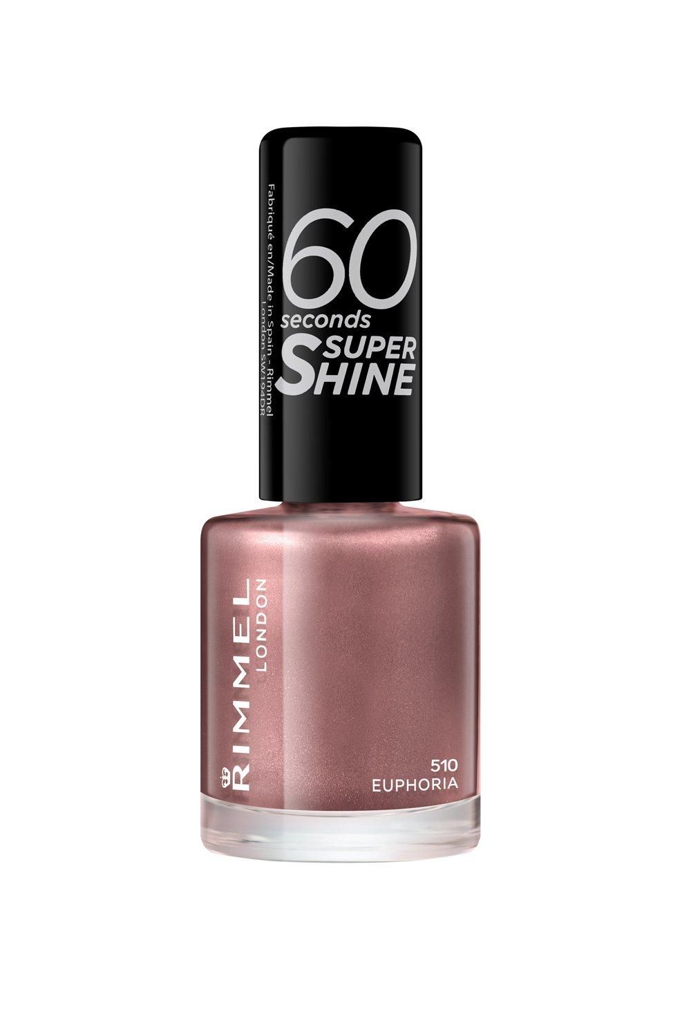 Rimmel London 60 Seconds Super Shine Nail Polish Euphoria image 1