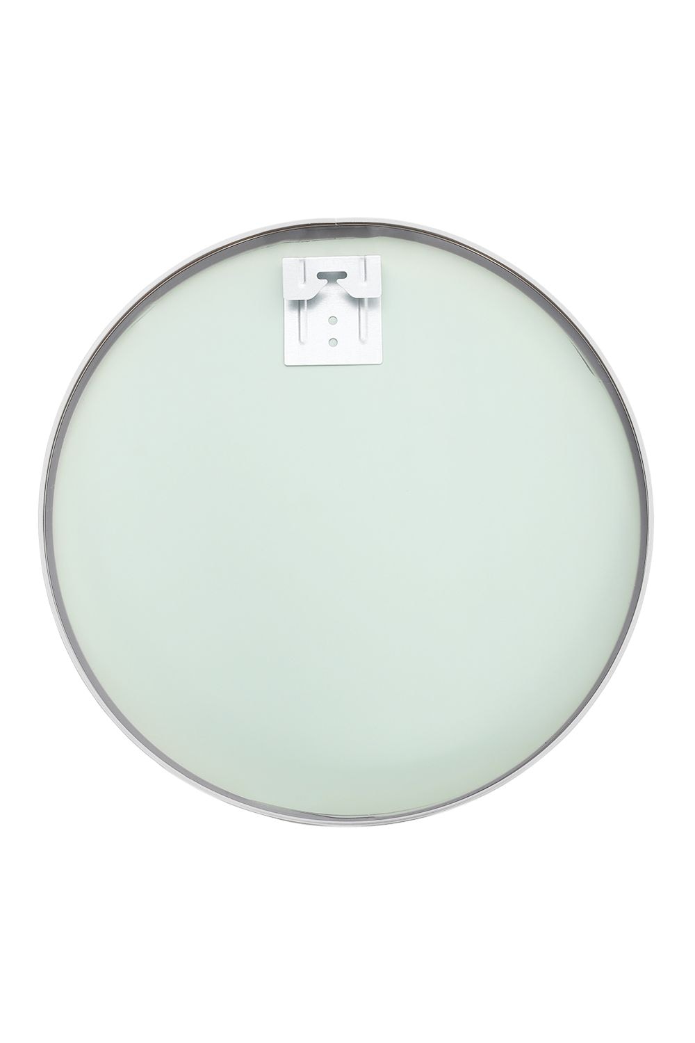 Living and Home Silver Round Metal Framed Bathroom Mirror image 5