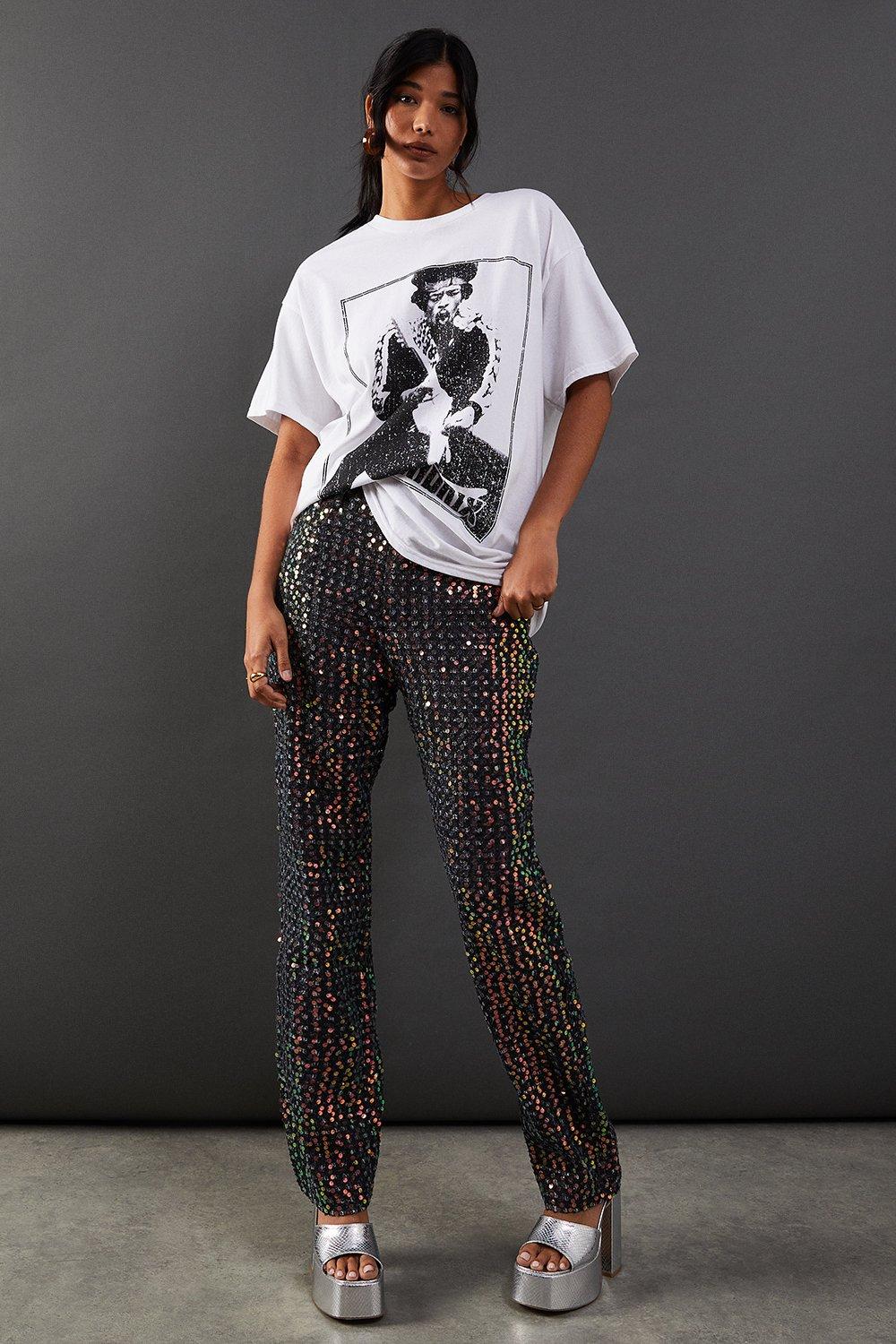 Warehouse Jimmy Hendrix Band T Shirt White image 4