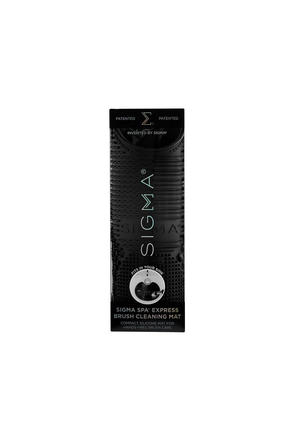 Sigma Sigma Spa Express Brush Cleaning Mat Black image 2