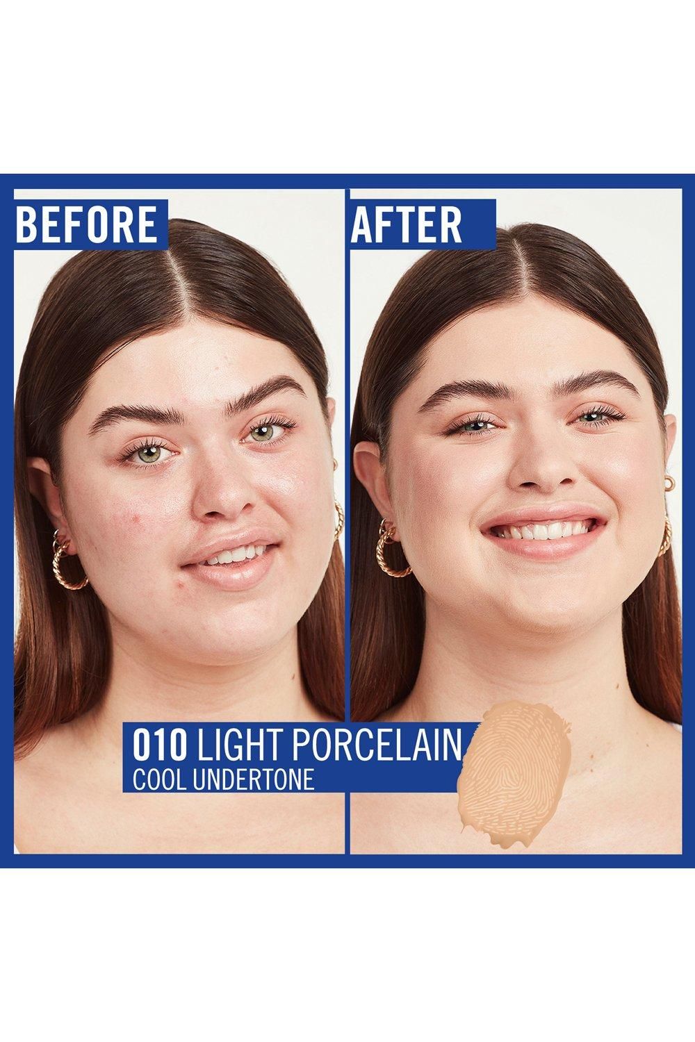 Rimmel London Match Perfection Foundation 010 Light Porcelain image 2