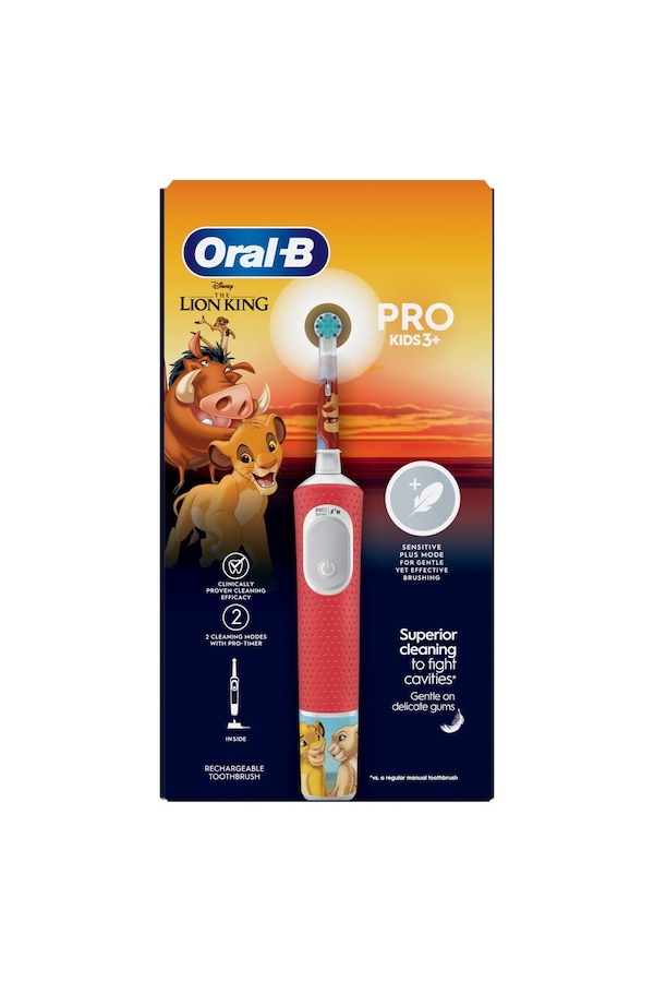 Oral B Pro Kids Lion King Electric Toothbrush Multi