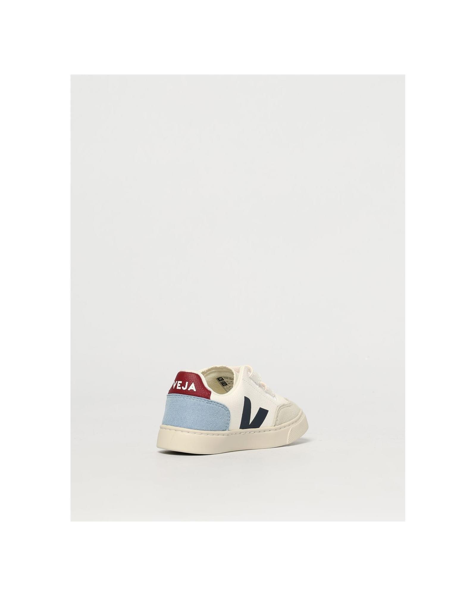 Veja V10 Kids Velcro Sneaker - Multicolor Footwear image 3