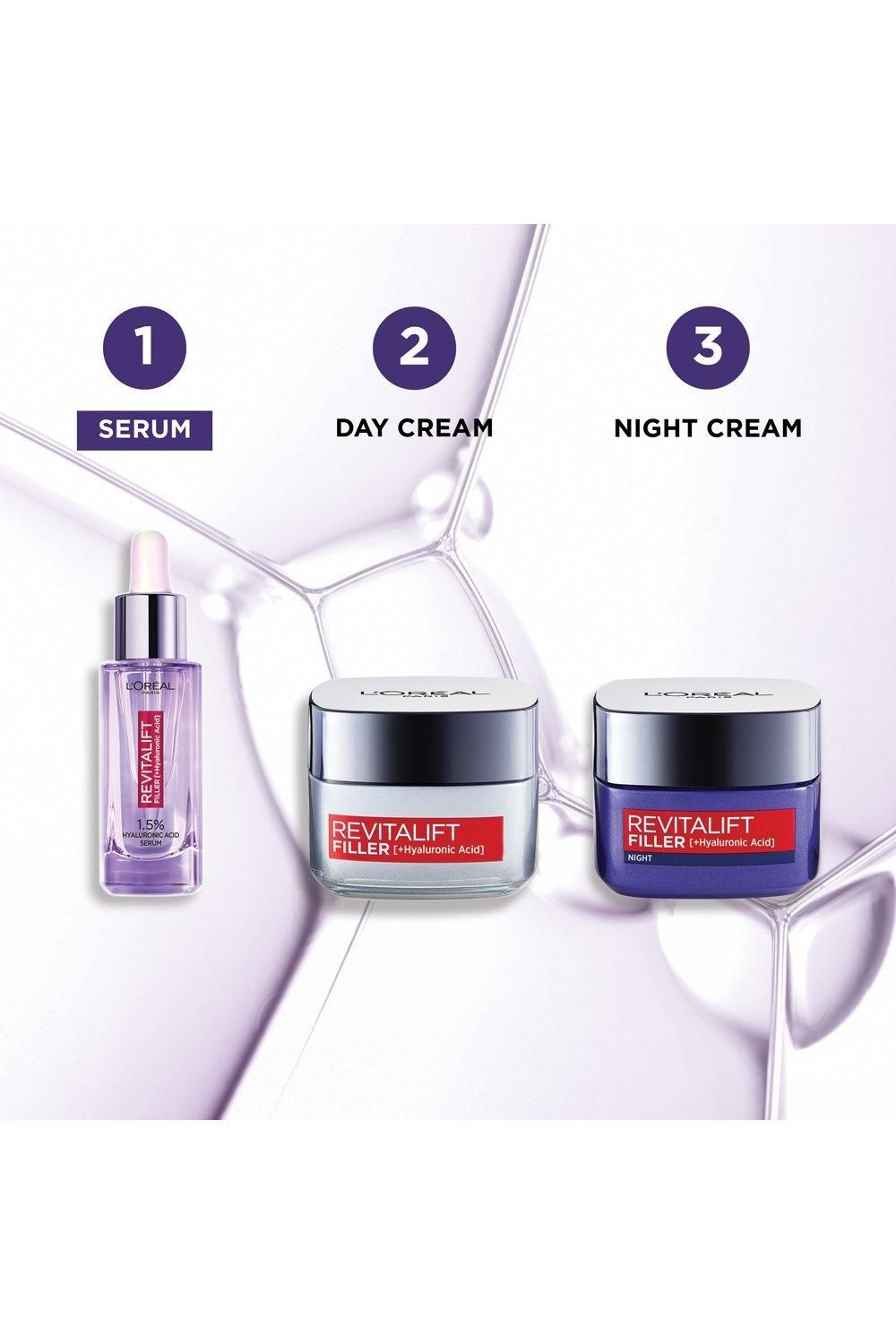 L'Oréal Paris 1.5% Hyaluronic Acid Revitalift Filler Serum Multi image 2