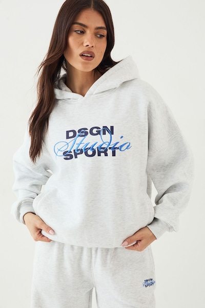DSGN Studio DSGN Studio Sport Oversized Hoodie Ash Grey