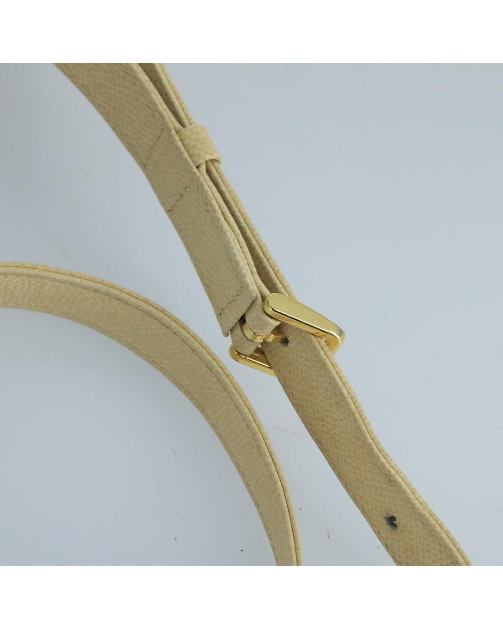 Valentino Preloved Leather Crossbody Bag Wo - Beige Shoulder Bags image 9