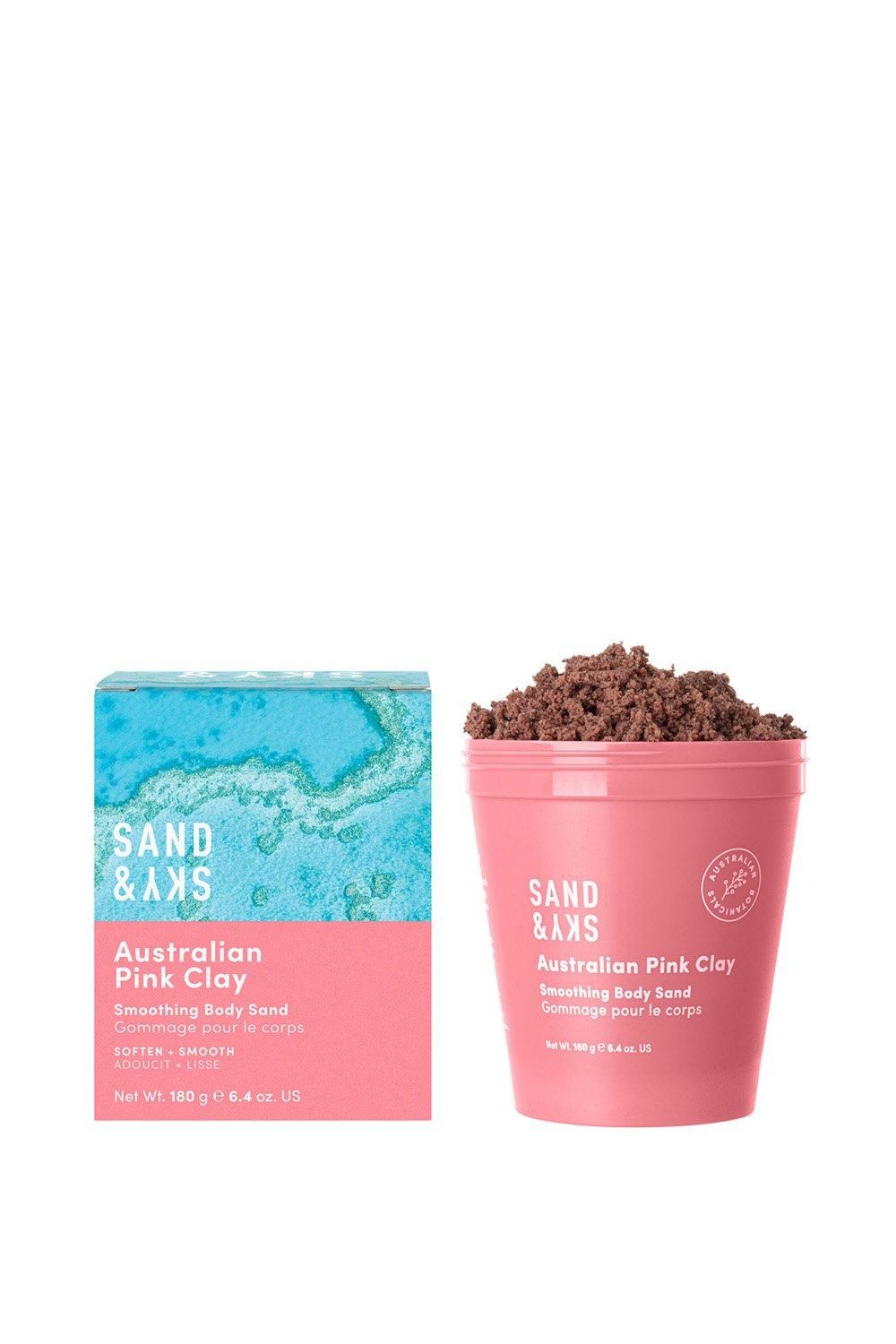 Sand & Sky Australian Pink Clay - Smoothing Body Sand 180g Multi image 9