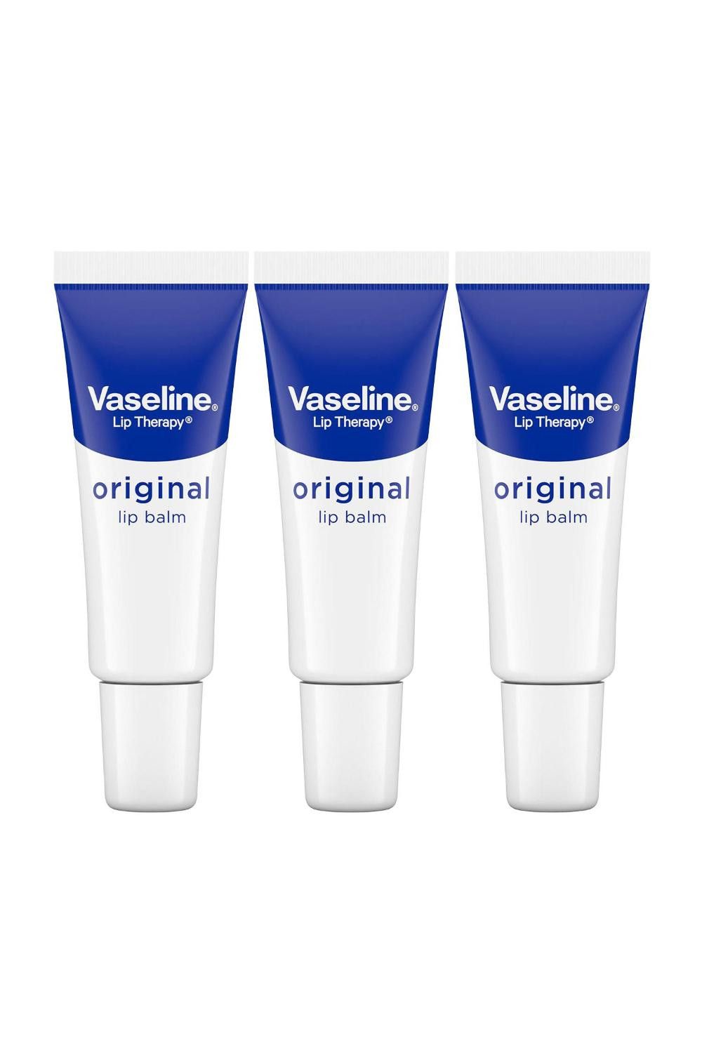Vaseline LipTherapy Original 'LipBalm' For Instant softness & smoothness, 3x10g image 1