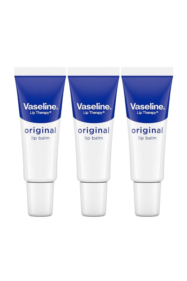 Vaseline LipTherapy Original 'LipBalm' For Instant softness & smoothness, 3x10g