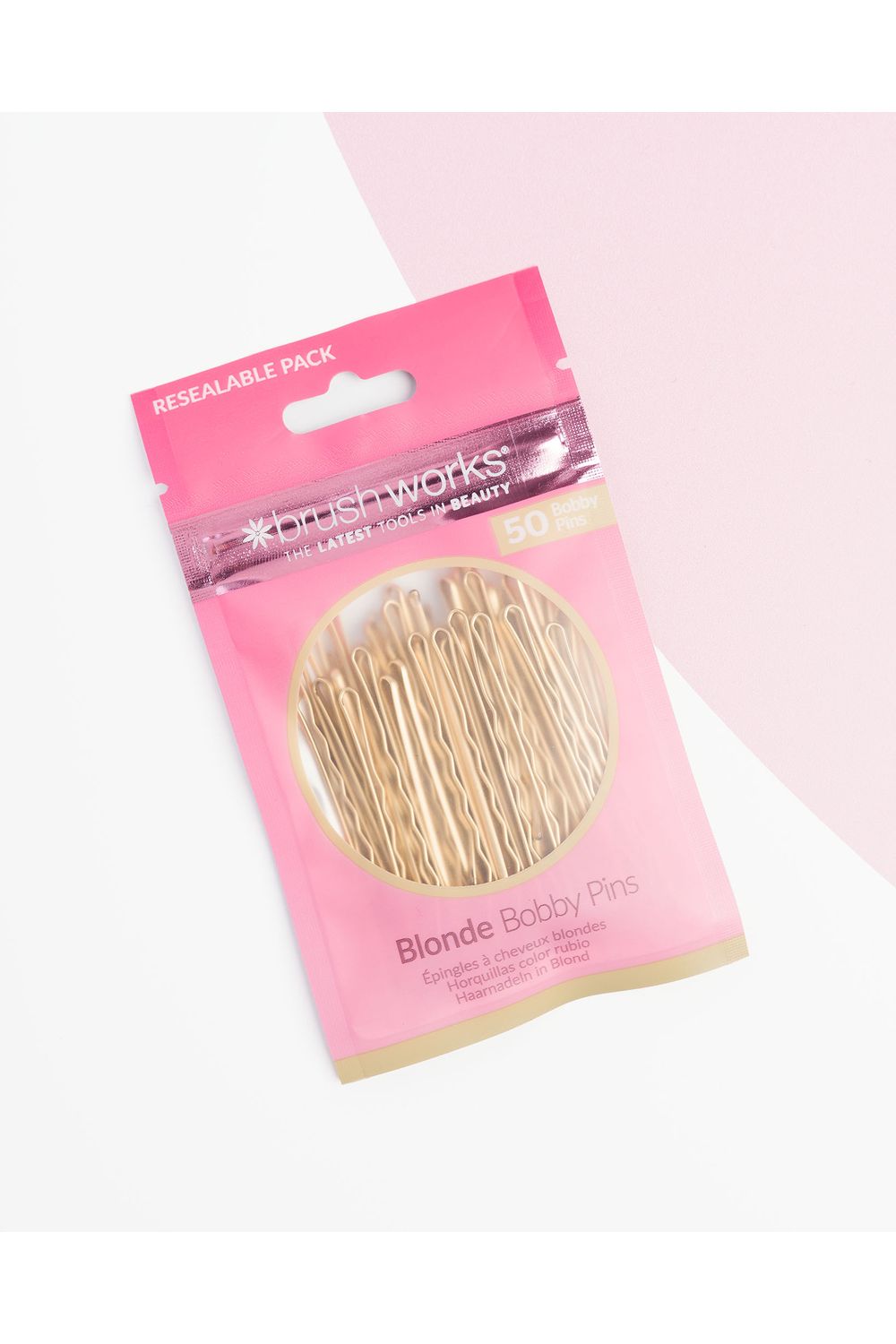 Brushworks Bobby Pins Blonde image 4