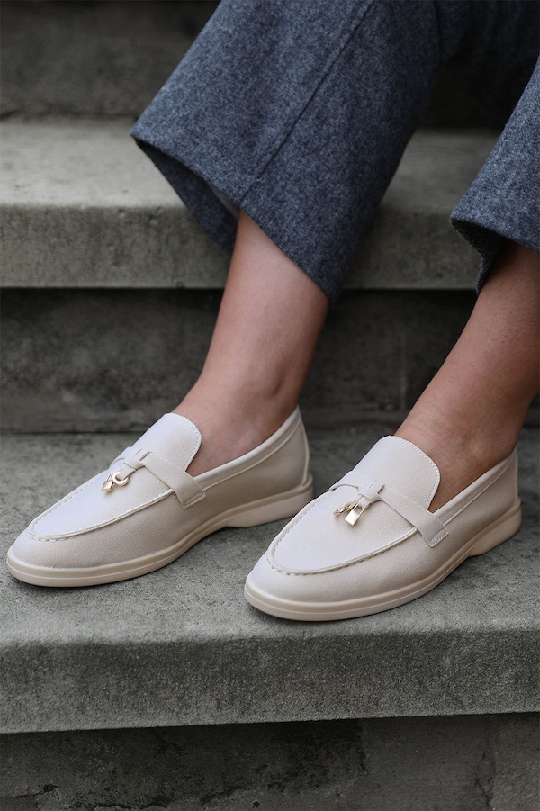 Where's That From 'Pegasus' Slip On Trim Loafers With Accessory Detailing