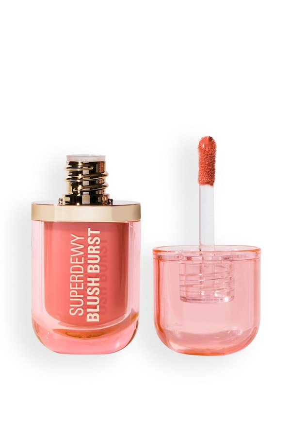 Revolution Superdewy Liquid Blush Burst 4.2ml Peach Spritz