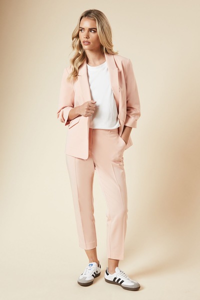 Dorothy Perkins Petite Ankle Grazer Trouser Blush
