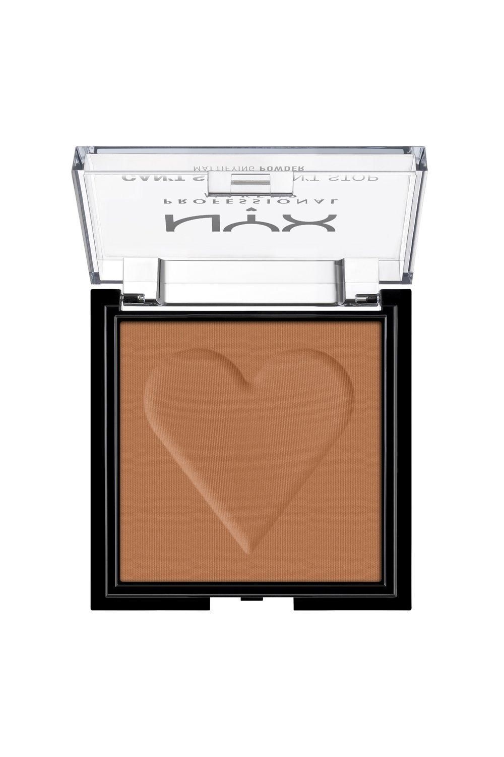 NYX Professional Makeup Can't Stop Won't Stop Mattifying Lightweight Powder Mocha image 4