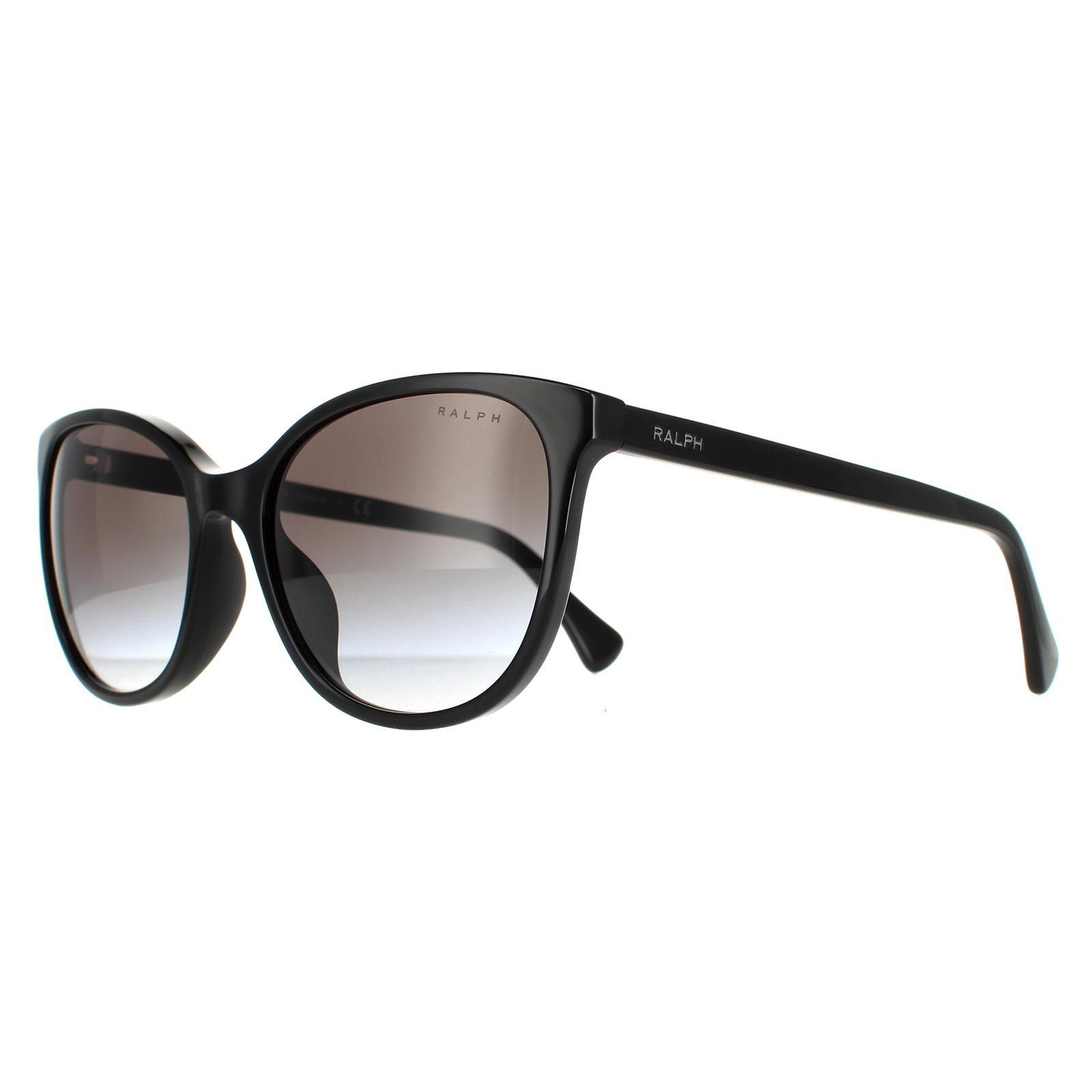 Ralph by Ralph Lauren Cat Eye Shiny Black Grey Gradient RA5282U Sunglasses image 2