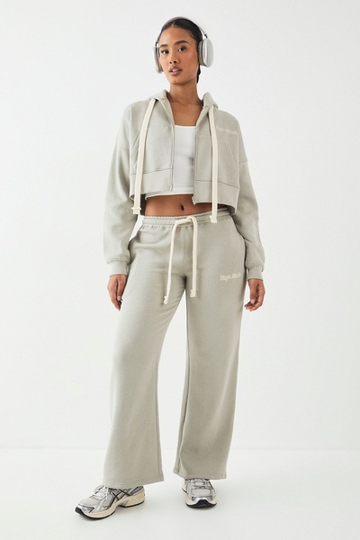 DSGN Studio DSGN Studio Contrast Drawcord Straight Leg Jogger Khaki