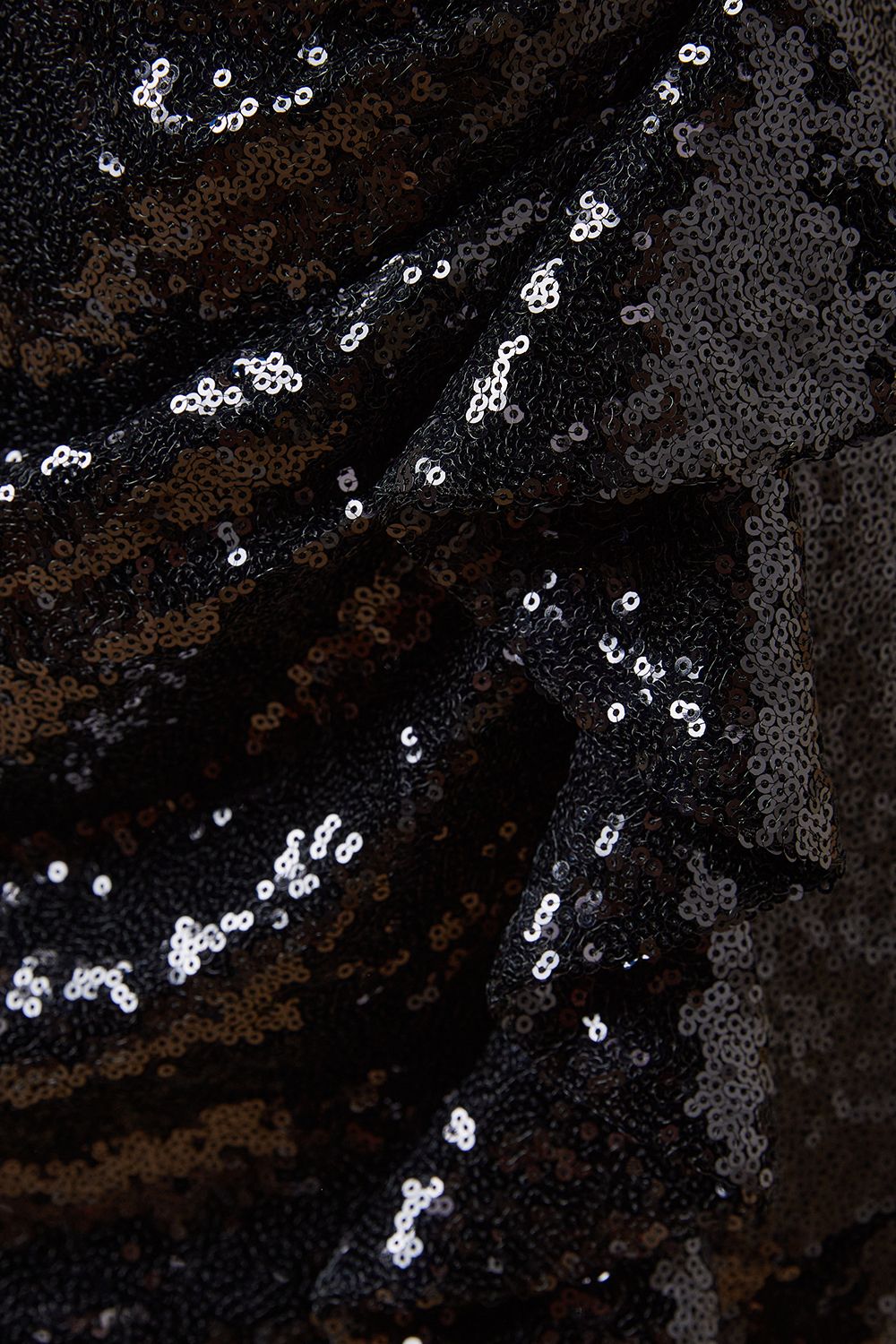 Oasis Occasion Sequin Corsage Mini Dress Black image 5