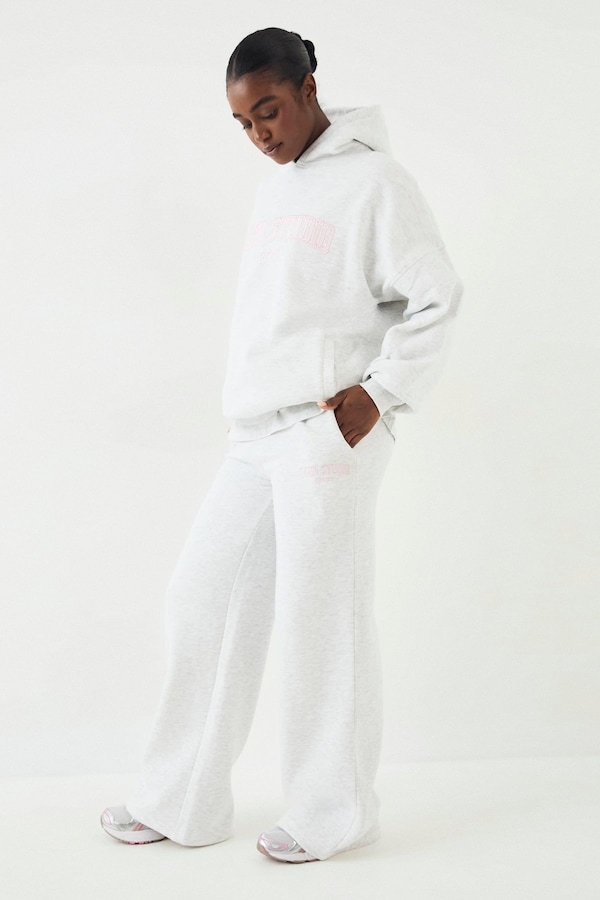 DSGN Studio DSGN Studio Applique Straight Leg Jogger Ash Grey