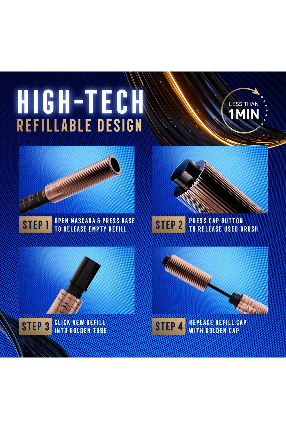 Max Factor False Lash Effect Supreme Volume Mascara 8ml Black image 6