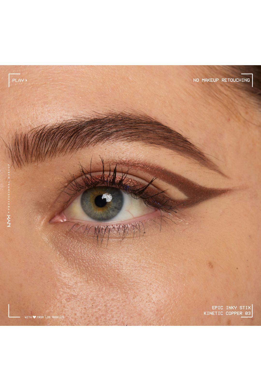 NYX Professional Makeup Epic Inky Stix Cream Gel Eyeliner 0.1g Kinetic Copper image 5