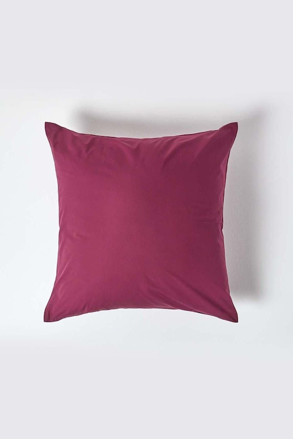 Homescapes Continental Egyptian Cotton Pillowcase 200 TC, 60 x 60 cm