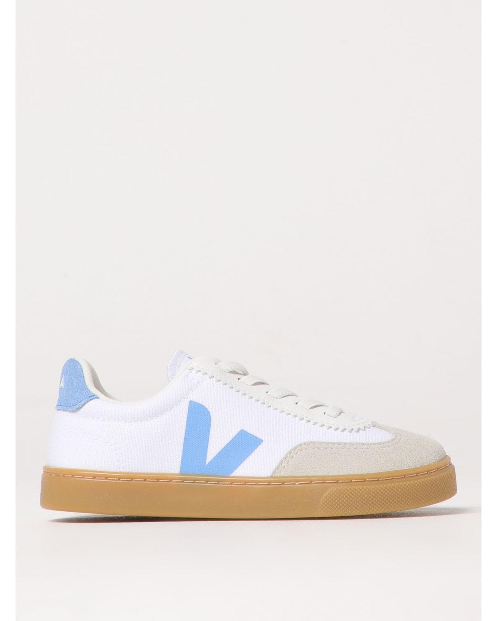 Veja V10 Extra White Ice Blue Sneaker Kids image 1