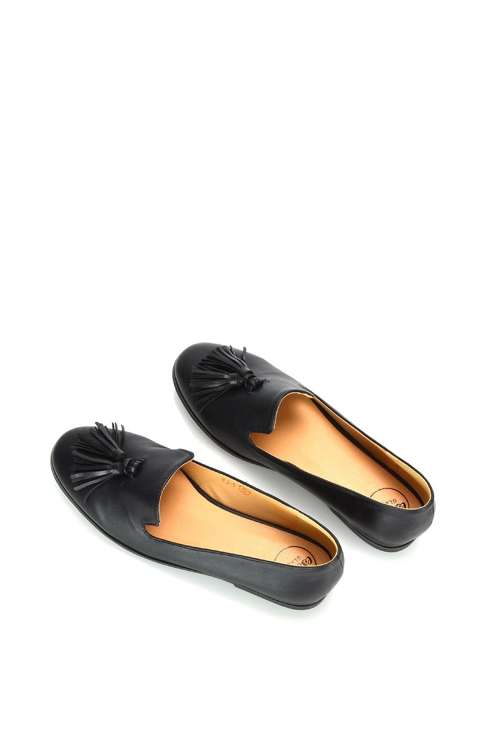 XY London 'Betsy' Flat Pointed Toe Tassel Loafer Shoes image 3