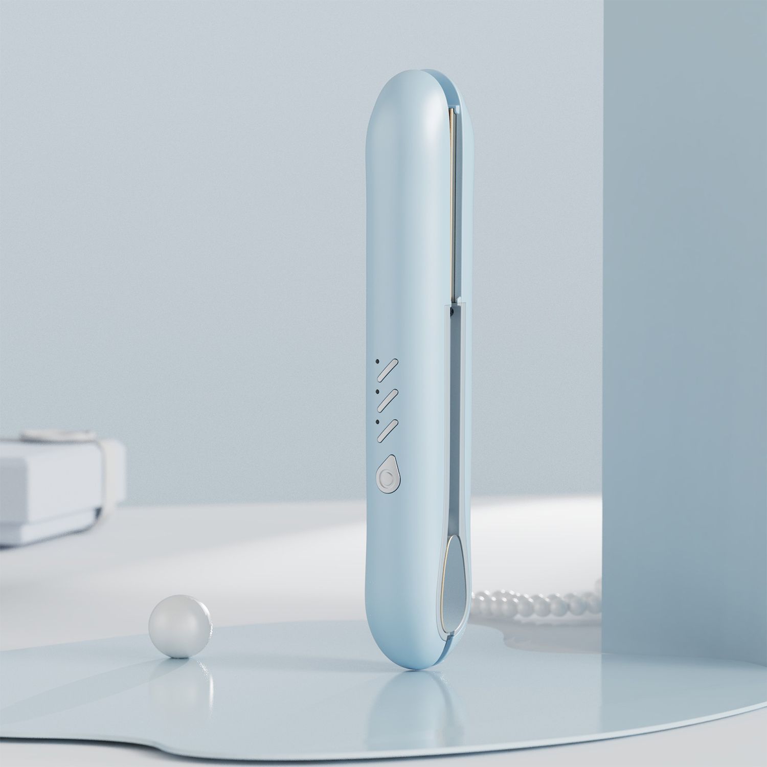 Leaper Wireless Mini Rechargeable Portable Hair Straightener image 1