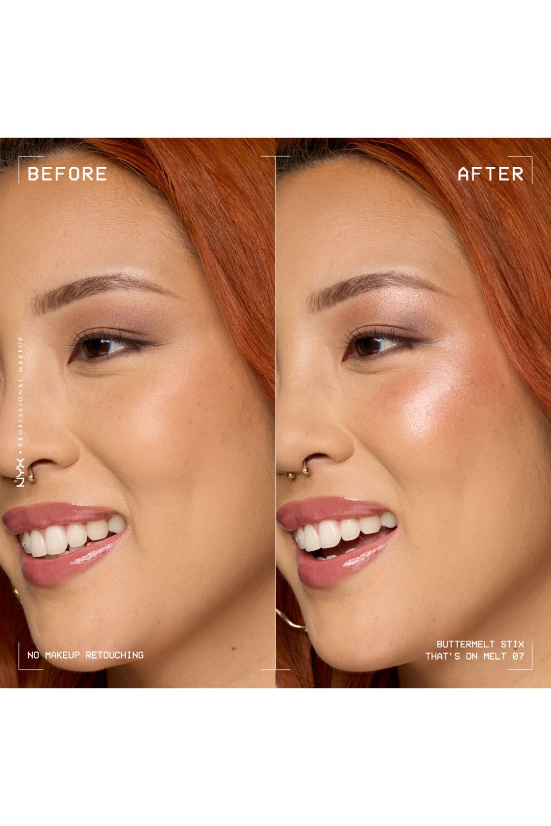 NYX Professional Makeup Buttermelt Glow Stix 5g Thats On Melt image 4