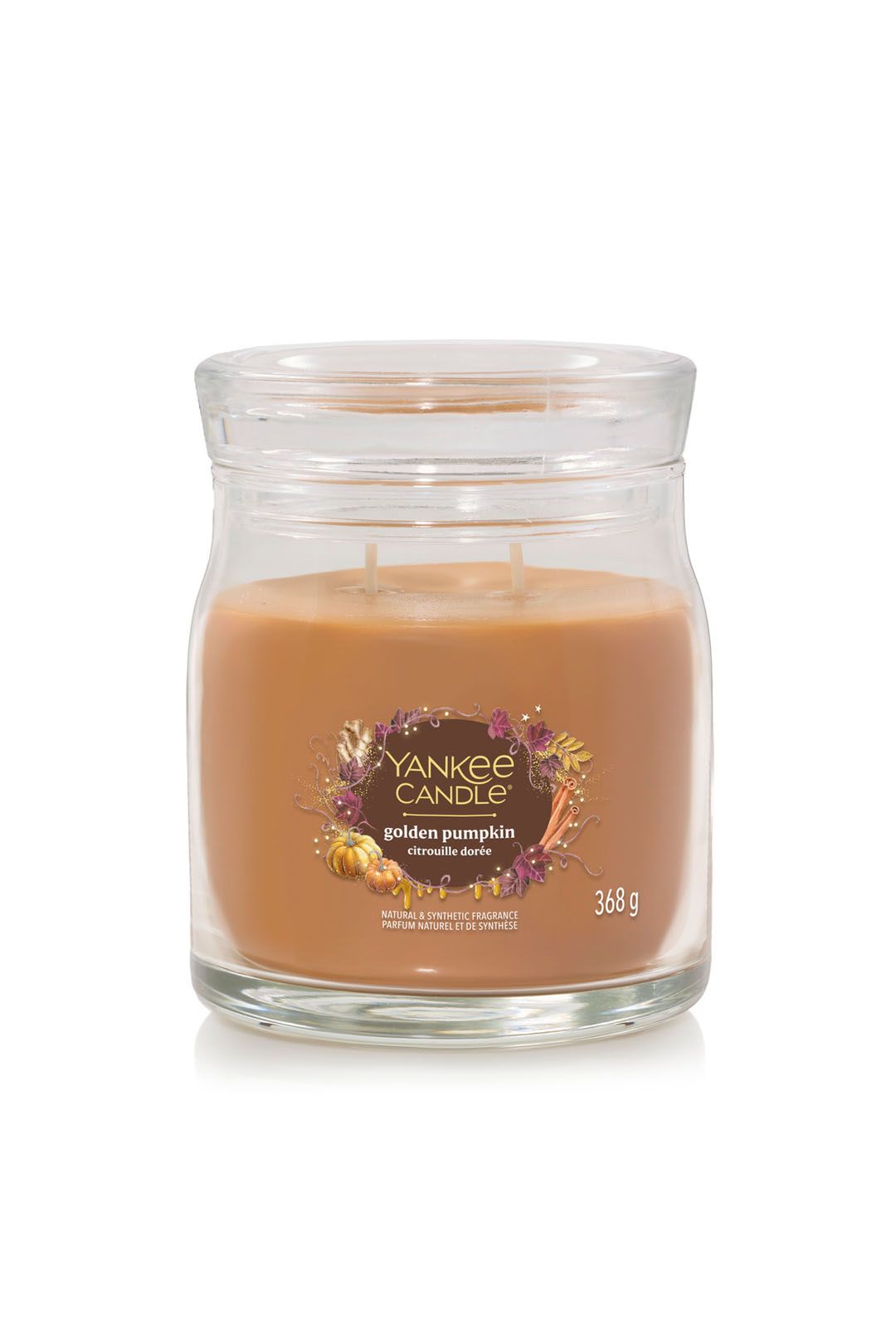 Yankee Candle Signature Medium Jar Golden Pumpkin Multi image 2