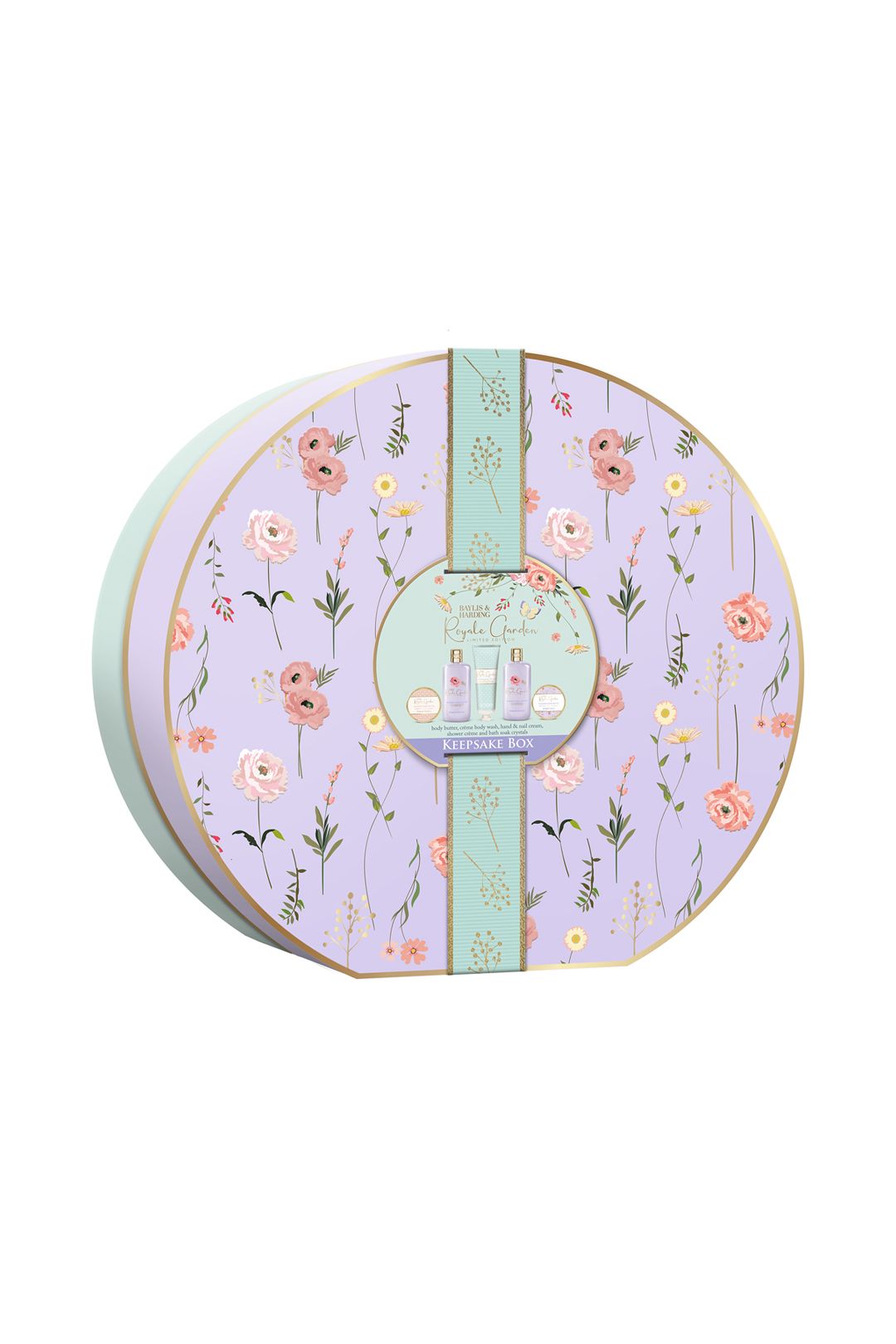 Baylis & Harding Royale Garden Luxury Hat Box Gift Set Multi image 2