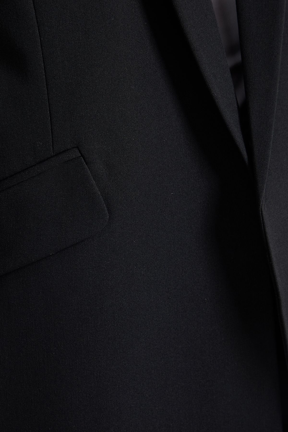 Dorothy Perkins Ruched Sleeve Blazer Black image 5